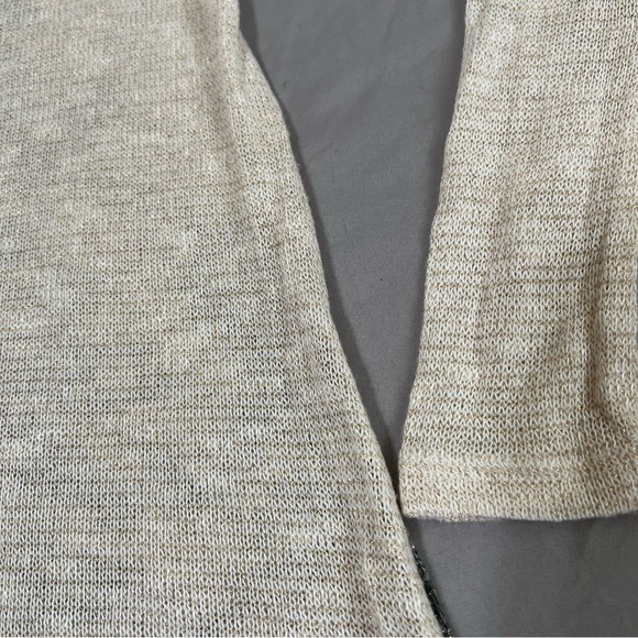 Bethany Mota Holiday Tree Knit Top Cream Long sleeves Size XS - Picture 9 of 16